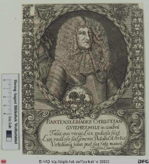Bildnis Christian Wilhelm von Bartensleben