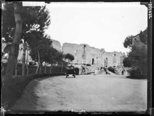 Rom, Caracalla (Strassenseite)