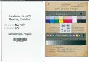 Entnazifizierung August Scheikowski, geb. 25.03.1894 ()