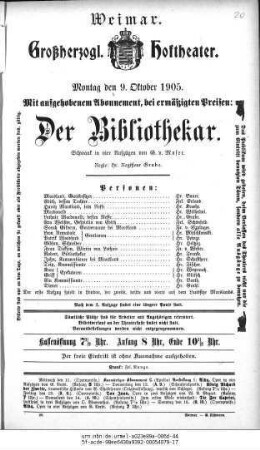Der Bibliothekar