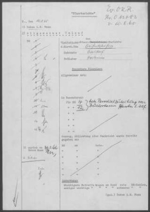Geifertshofen: Visitationsbericht mit Pfarrbericht 1965