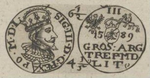 Bildnis von Sigismundus III., König von Polen