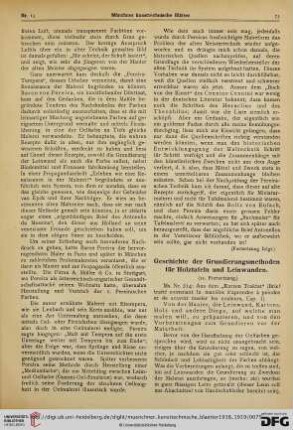 15: Geschichte der Grundierungsmethoden für Holztafeln und Leinwanden [13]