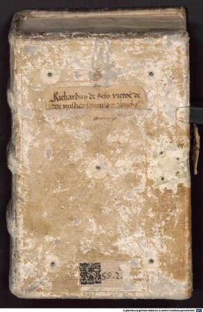 Richardus de Sancto Victore de mystico somnio Nabuchodonosor - BSB Clm 18577