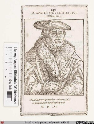 Bildnis Johann Oldendorp