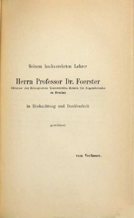 Beiträge zur mathematischen Berechnung der Wirkung prismatischer Brillen