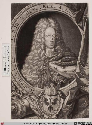 Bildnis Joseph I., römisch-deutscher Kaiser (reg. 1705-11)