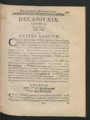 Decadis XIX.