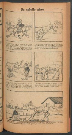 Un caballo atroz - [Cómic]