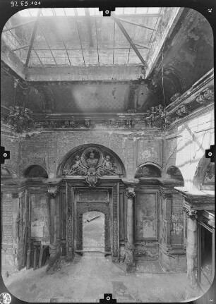 Dresden-Altstadt. Ausstellungsgebäude des Sächsischen Kunstvereins (1886-1893; K. Lipsius). Innenansicht