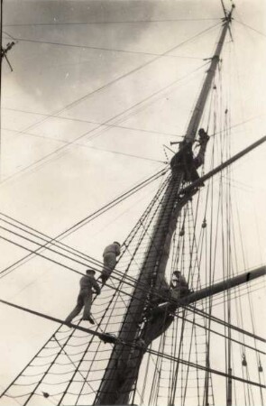 Segelschulschiff der Kriegsmarine 'Horst Wessel', Hamburg
