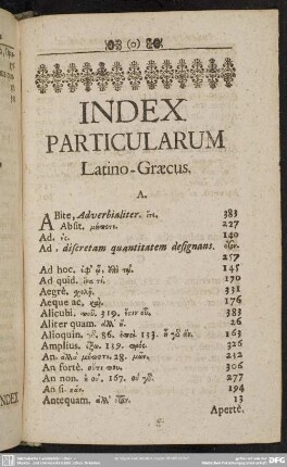 Index Particularum Latino-Graecus
