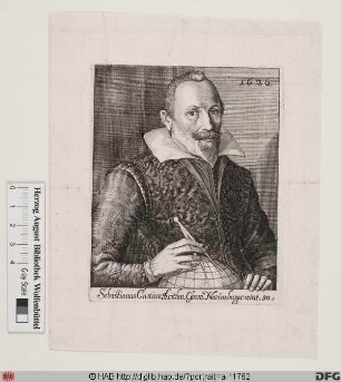 Bildnis Sebastian Kurz (lat. Curtius) d. Ä.