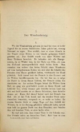 Wendische Sagen, Märchen und abergläubische Gebräuche