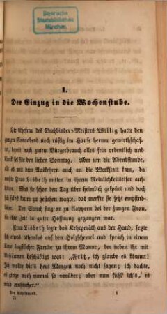 Der Lichtfreund oder die Kindtaufe : Eine bürgerliche Geschichte
