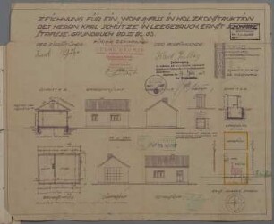 Leegebruch (Kr. Osthavelland): Wohnhaus Schütze, Rosenstraße
