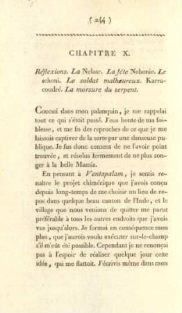 Chapitre X. Réflexions. La Nelaar. La féte Nobonie ...