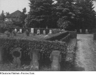 Bautzen. Taucherfriedhof (1523 angelegt). Urnenhain