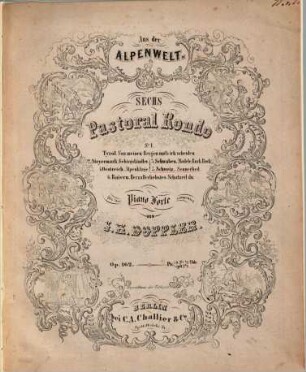 Aus der Alpenwelt : sechs Pastoral-Rondo für das Pianoforte ; op. 162, 5. Schweiz : Sennerlied