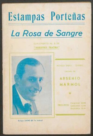 [Fotografía de] Enrique Sáenz (El Tío Andrés)