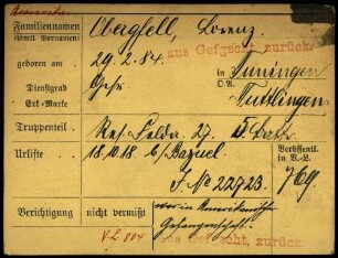 Obergfell, Lorenz - Oberstein, Christian