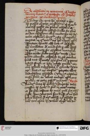 Quaestiones vicarii Maioris Carthusiae de absolutione in extremis cum responsione Iohannis Gerson