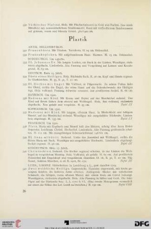 Plastik (Nr.331-345)