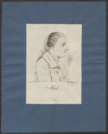 [Bildnis Carl Friedrich Abel] : Abel