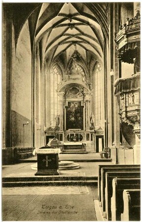 Torgau. Stadtkirche - Inneres