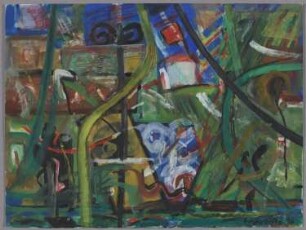 Landschaft mit Haus