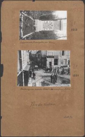 Österreichische Heldengräber vor Verdun