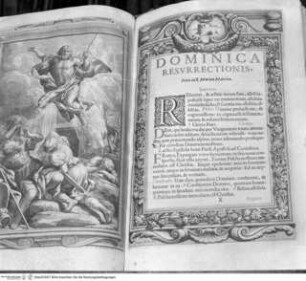 Missale Romanum di Alessandro VII 1662, Dekoration zu "Dominica Resurrectionis" (S.241)