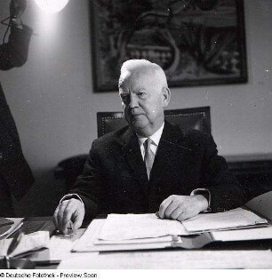 Portraitserie Heinrich Lübke