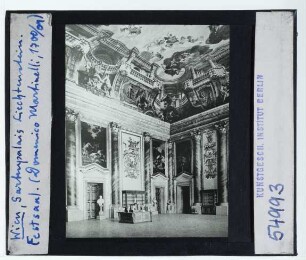 Wien, Stadtpalais Liechtenstein : Innenansicht, Festsaal