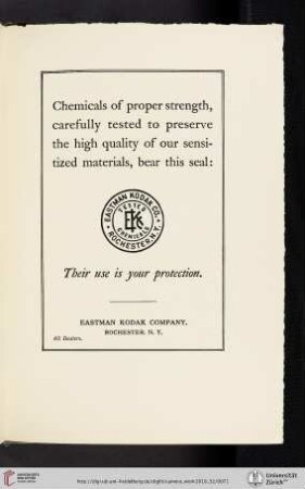 Eastman Kodak Company [Chemicals]