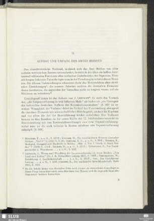 II. Aufbau Und Umfang Des Amtes Meissen