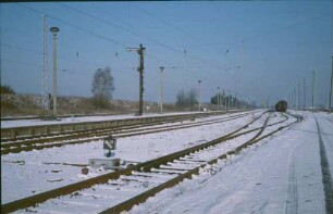 Großbeeren Mittelbahnsteig Ausfahrsignal