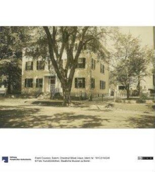 Salem, Chestnut Street, Haus