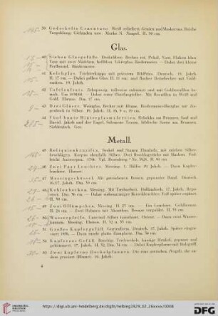 Metall (Nr. 45-63)