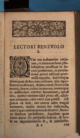 Io. Francisci Bvddei Theol. D. Et P. P. Elementa Philosophiae Practicae