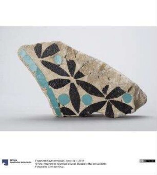 Fragment (Fayencemosaik)