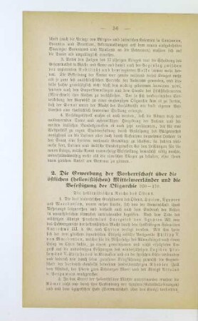 2. Die Erwerbung der Vorherrschaft über die östlichen (hellenistischen) Mittelmeerländer und die Befestigung der Oligarchie 200-170