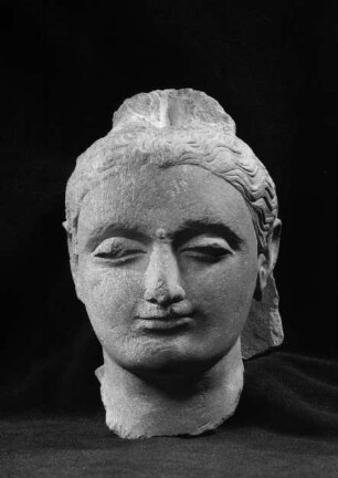 Kopf eines Buddha