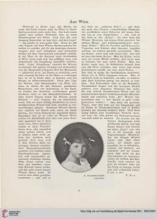 Aus Wien