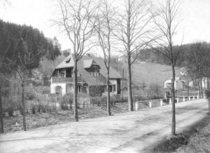 Bärenfels. Villa Waldwiese. Straßenansicht