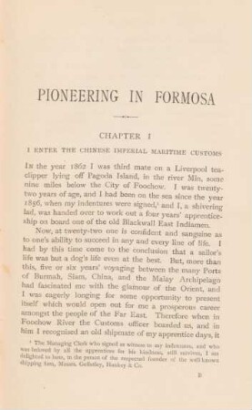 Chapter I. I enter the Chinese Imperial Maritime Customs