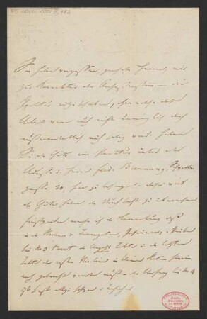 Brief an B. Schott's Söhne : 29.08.1855