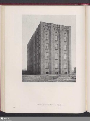 Verwaltungsgebäude in Hannover. 1923/24