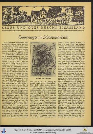 Kreuz und Quer durchs Elsassland.