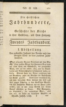 161-174, I. - Dritte Abtheilung.